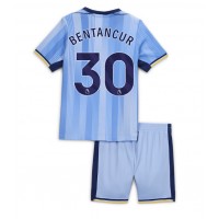 Camiseta Tottenham Hotspur Rodrigo Bentancur #30 Visitante Equipación para niños 2024-25 manga corta (+ pantalones cortos)